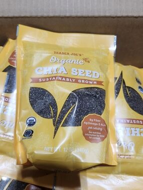 Trader Joe's Organic Chia Seed - Yellow